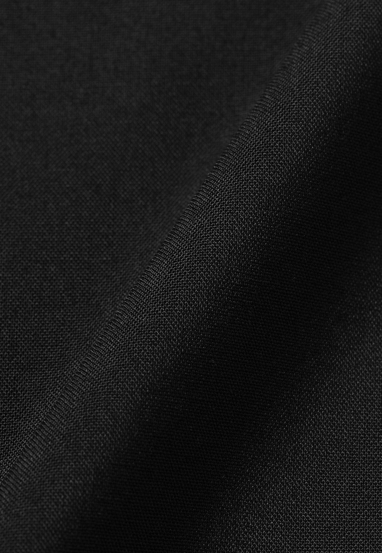 TROPICAL WOOL SUPER WIDE PANTS / トロピカルウールスーパーワイドパンツ 詳細画像 Black 2