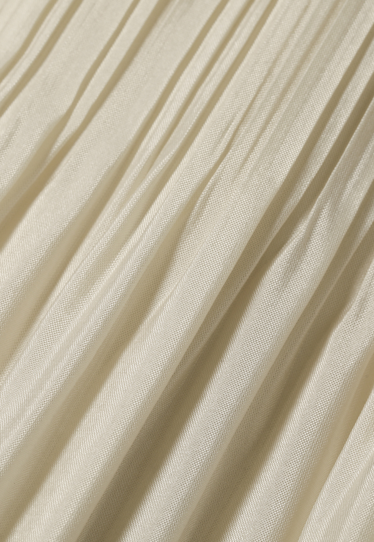 SILK POLY TIERED PLEATS SKIRT / シルクポリティアードプリーツスカート 詳細画像 Beige 5