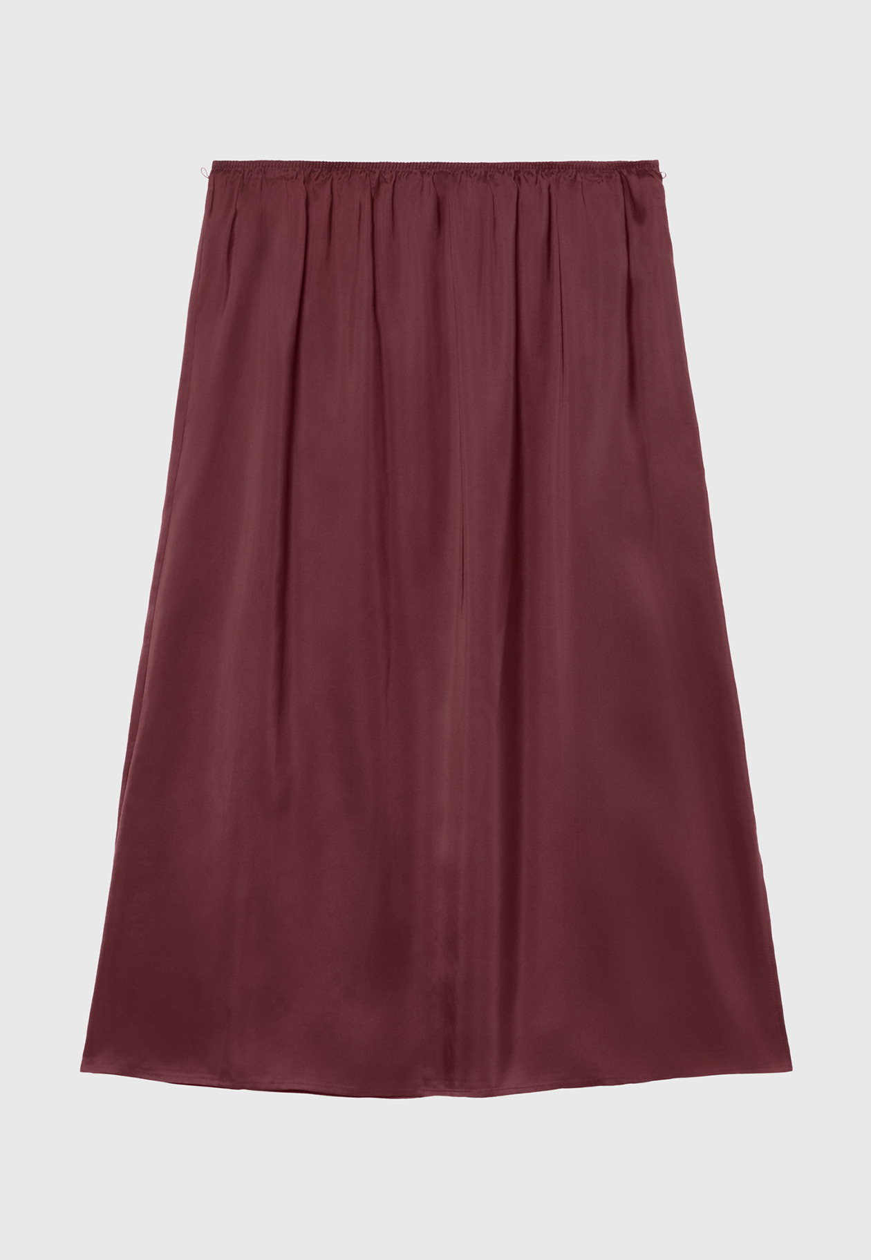 SILK POLY TIERED PLEATS SKIRT / シルクポリティアードプリーツスカート 詳細画像 Pink 3