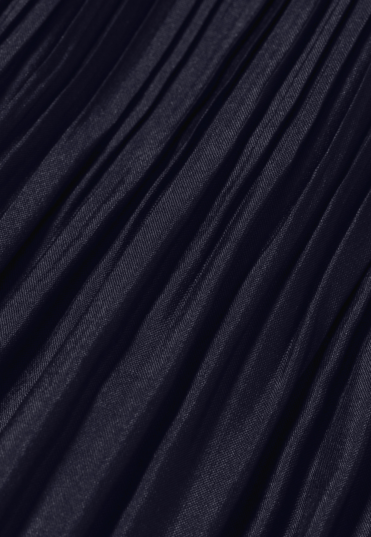 SILK POLY TIERED PLEATS SKIRT / シルクポリティアードプリーツスカート 詳細画像 Navy 6