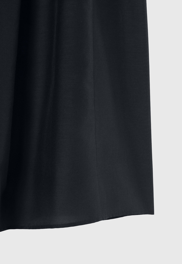 COTTON SILK LAWN SKIRT / コットンシルクローンスカート 詳細画像 Navy 5