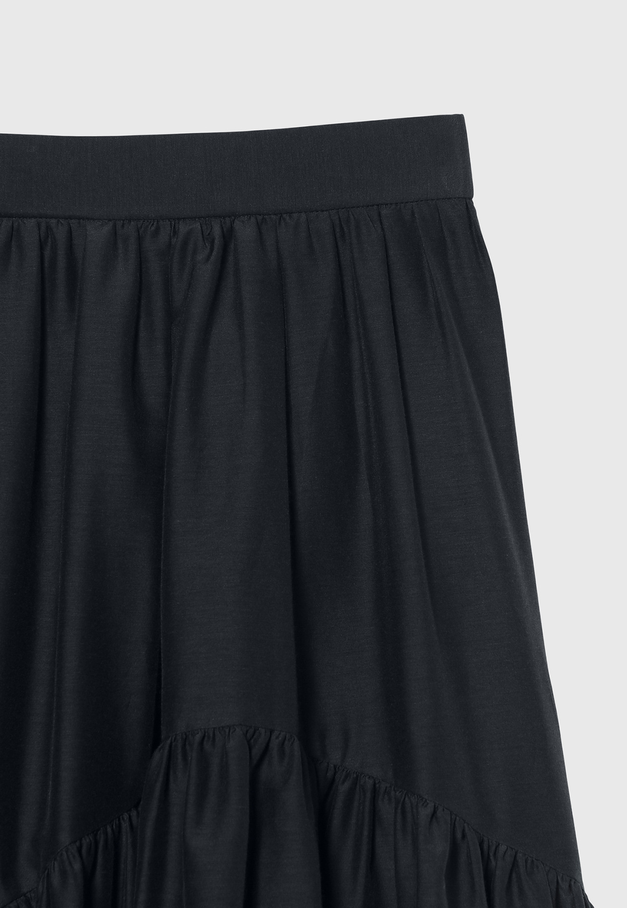 COTTON SILK LAWN SKIRT / コットンシルクローンスカート 詳細画像 Navy 4