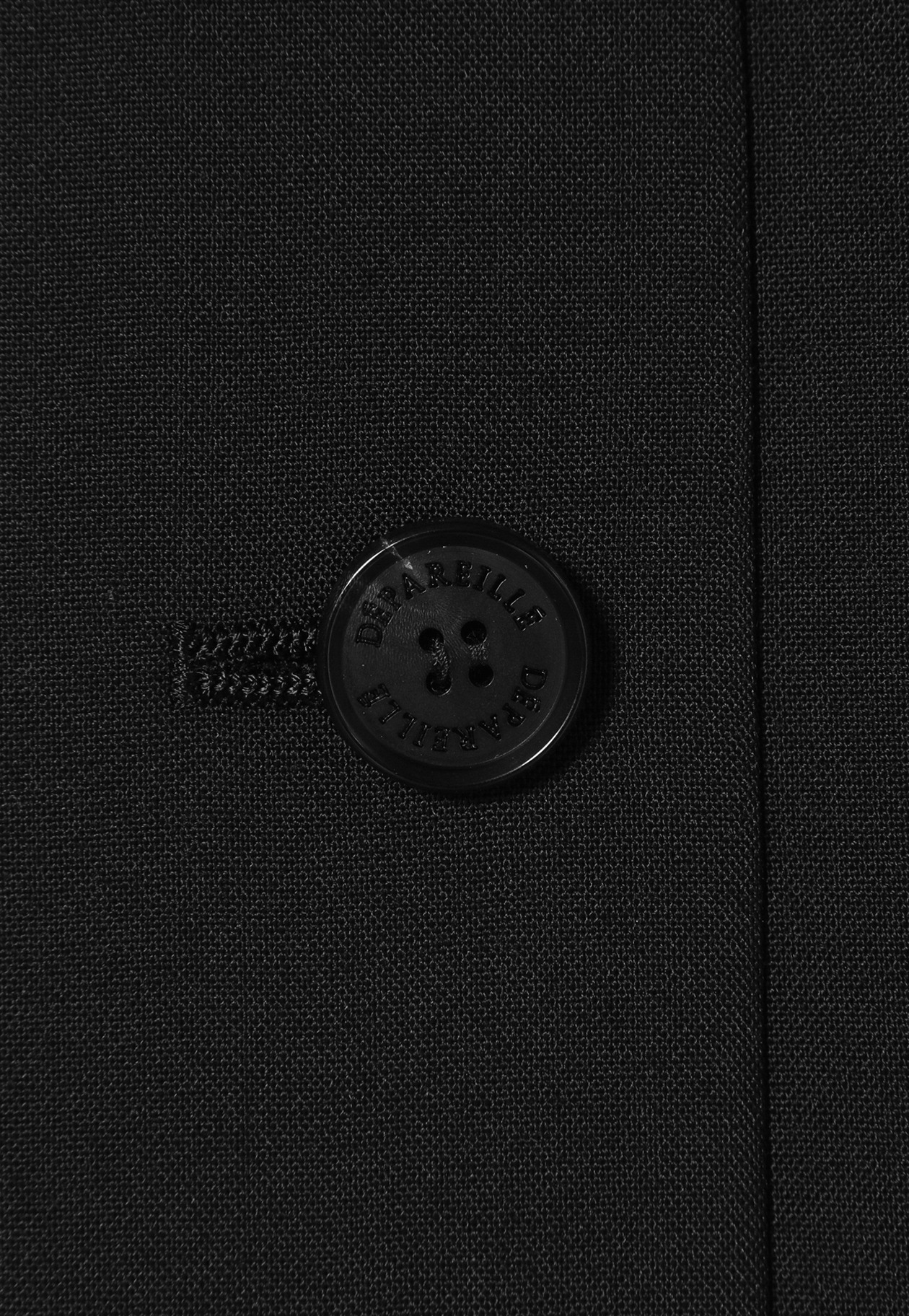 TROPICAL WOOL GILET / トロピカルウールジレ 詳細画像 Black 2