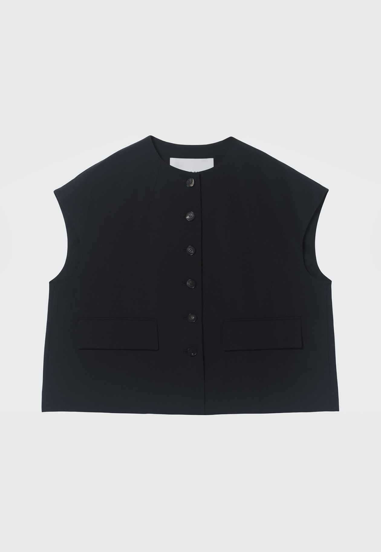 TROPICAL WOOL GILET / トロピカルウールジレ 詳細画像 Navy 1