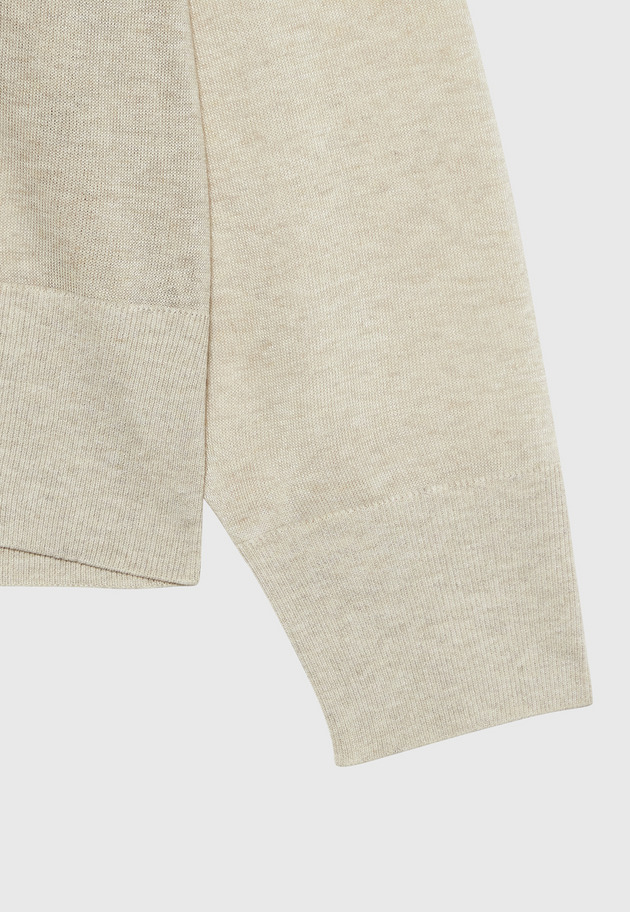 SHEER LAME CARDIGAN / シアーラメカーディガン 詳細画像 Beige 4