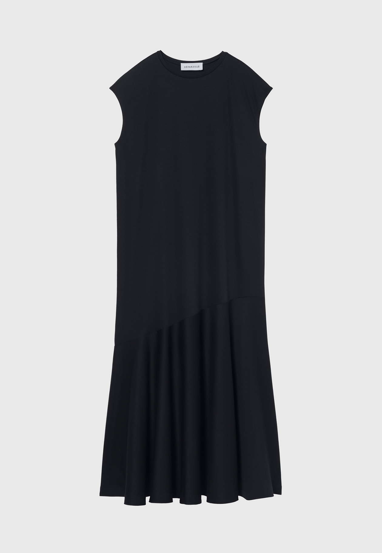 COTTON JERSEY DRESS / コットンジャージードレス 詳細画像 Navy 4