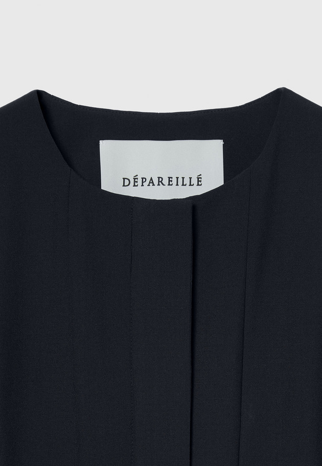 TROPICAL WOOL DRESS / トロピカルウールドレス 詳細画像 Navy 6