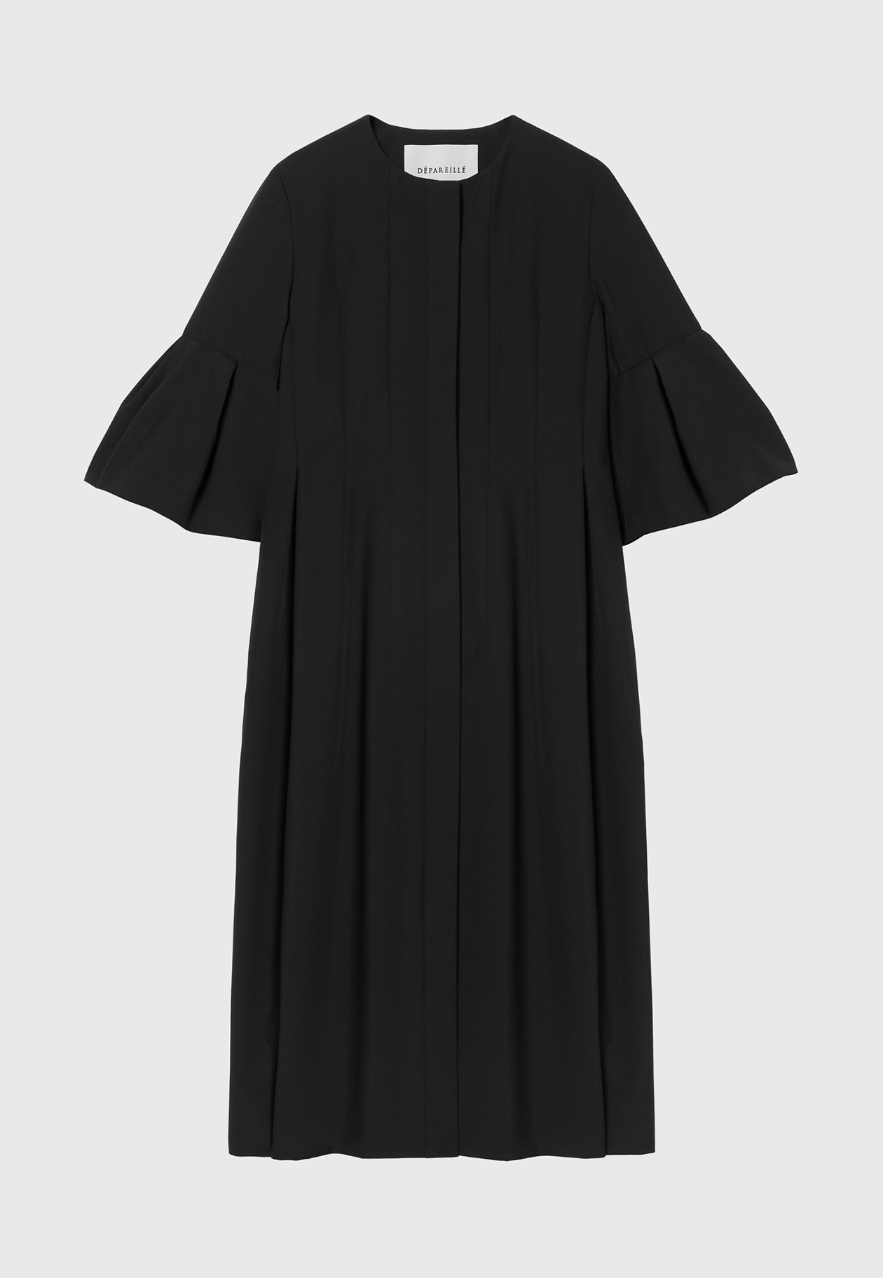 TROPICAL WOOL DRESS / トロピカルウールドレス 詳細画像 Black 1