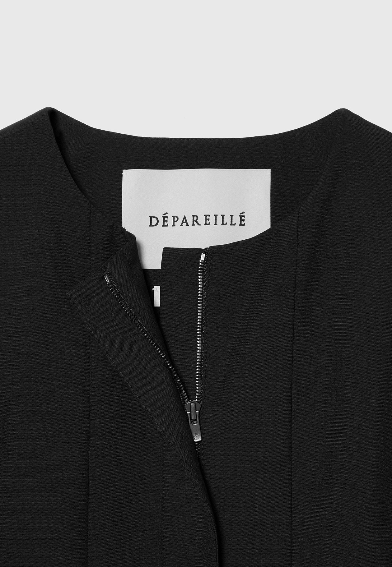 TROPICAL WOOL DRESS / トロピカルウールドレス 詳細画像 Black 2