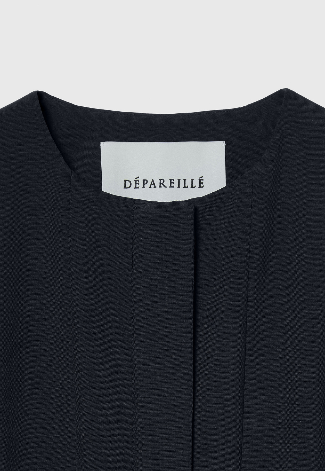 TROPICAL WOOL DRESS / トロピカルウールドレス 詳細画像 Navy 6