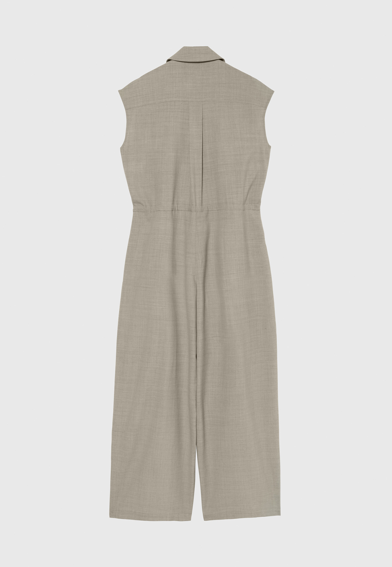 WASHABLE WOOL COMBINAISON / ウォッシャブルウールコンビネゾン 詳細画像 Beige 4