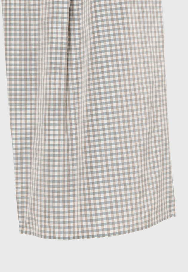 GINGHAM WIDE SALOPETTE / ギンガムワイドサロペット 詳細画像 G.BE 5