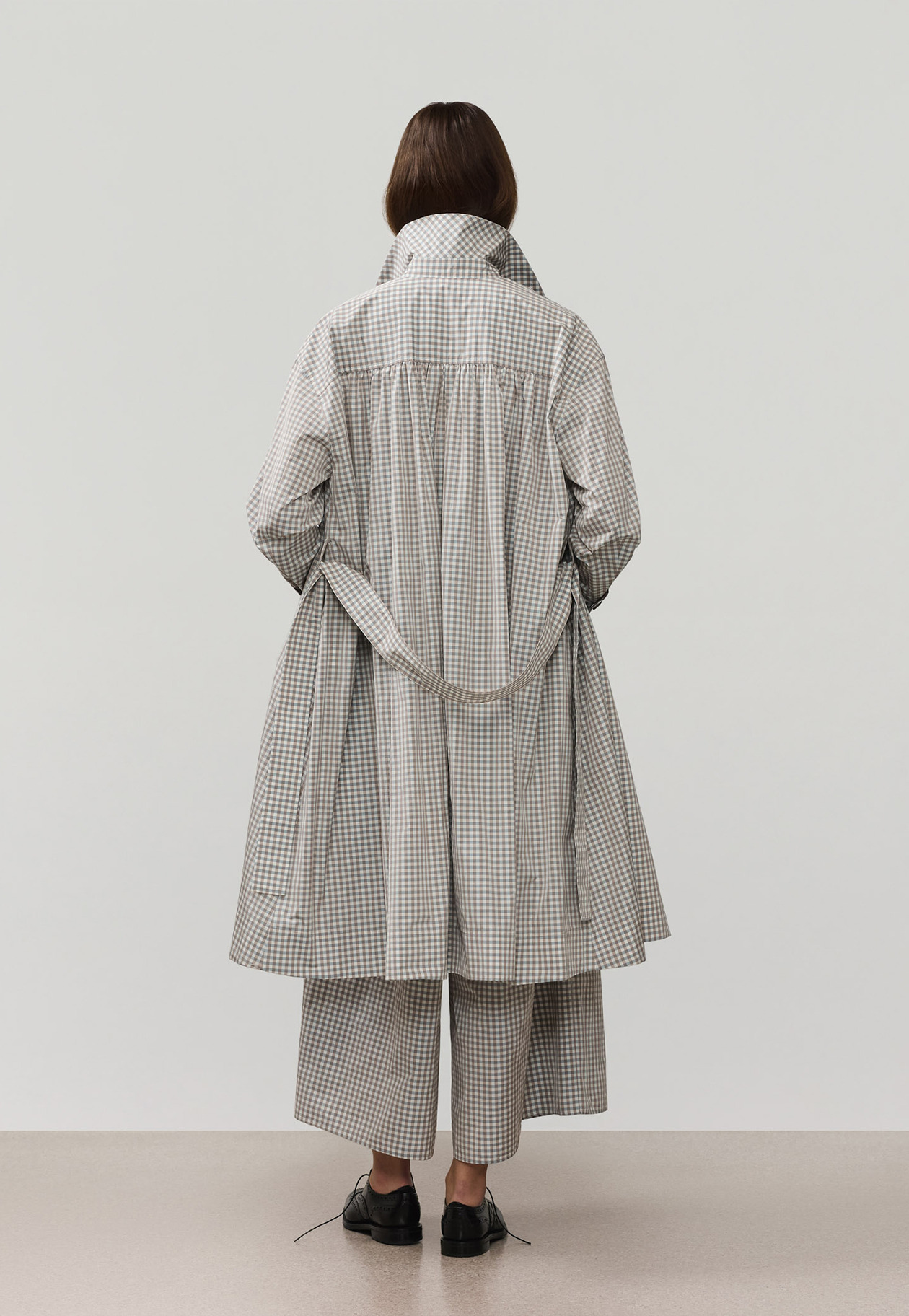 GINGHAM WIDE SALOPETTE / ギンガムワイドサロペット 詳細画像 G.BE 9