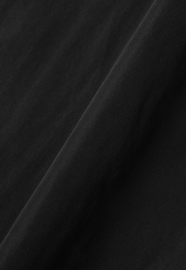 POLYESTER TAFFETA BLOUSE / ポリエステルタフタブラウス 詳細画像 Black 5