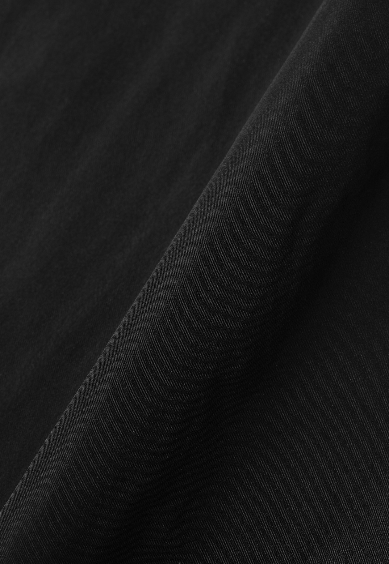 POLYESTER TAFFETA BLOUSE / ポリエステルタフタブラウス 詳細画像 Black 5