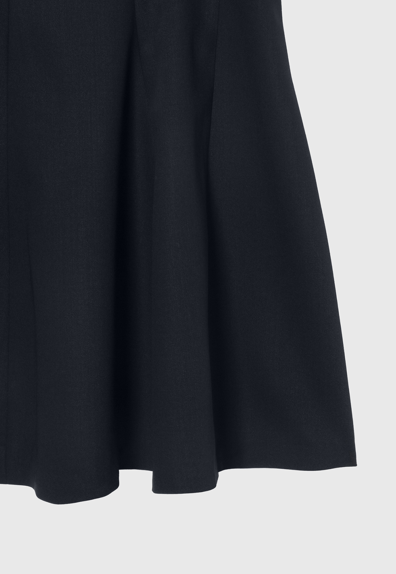 WOOL NYLON GABARDINE BUSTIER / ウールナイロンギャバジンビスチェ 詳細画像 Navy 5