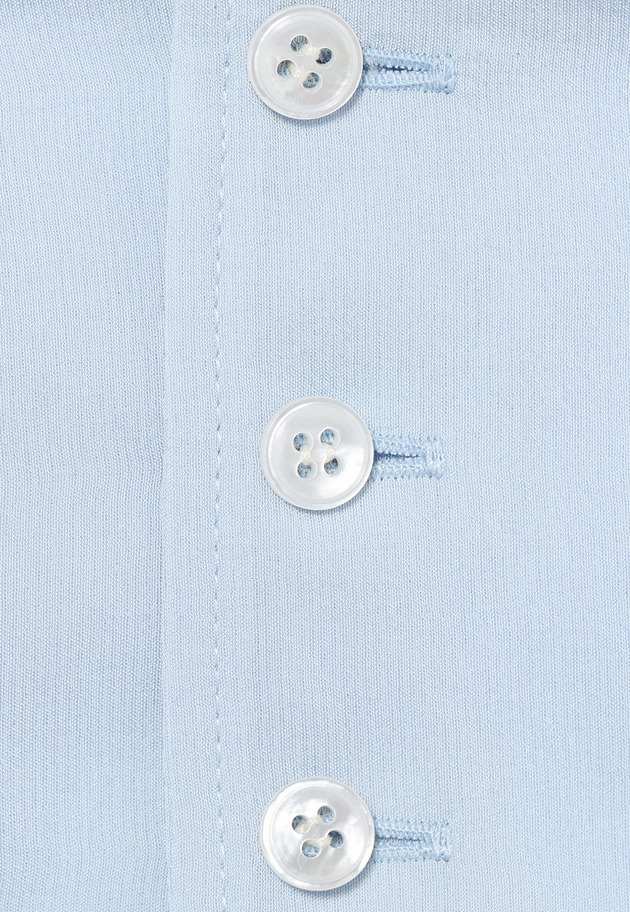 SILKY RUFFLE BLOUSE / シルキーラッフルブラウス 詳細画像 Sax 5