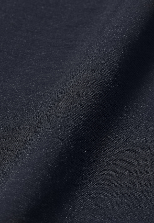 SILKY RUFFLE BLOUSE / シルキーラッフルブラウス 詳細画像 Navy 3