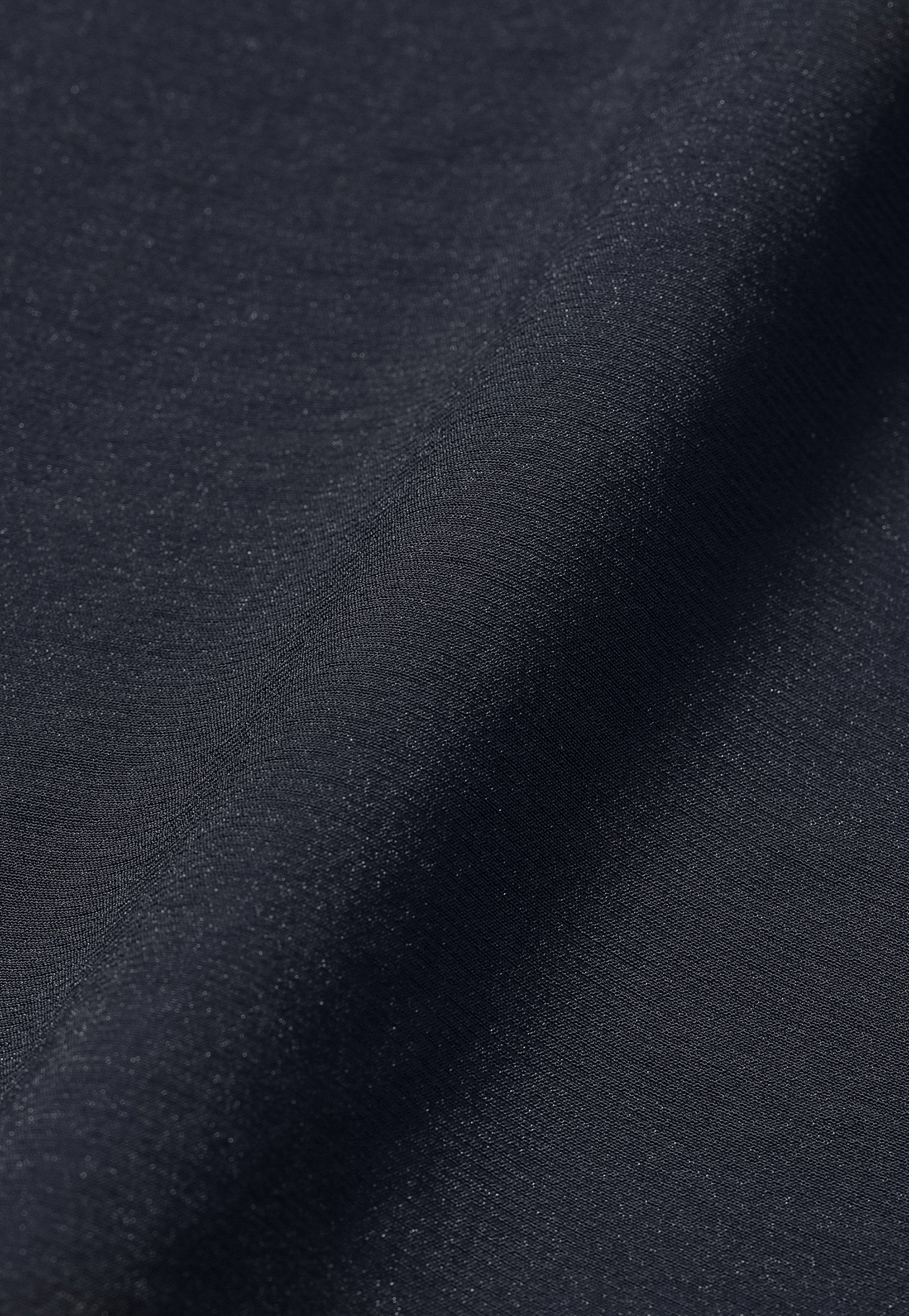 SILKY RUFFLE BLOUSE / シルキーラッフルブラウス 詳細画像 Navy 3