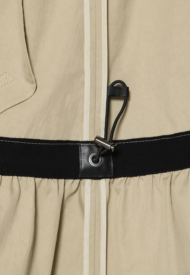 GABARDINE PEPLUM SHORT COAT / ギャバジンペプラムショートコート 詳細画像 Beige 10