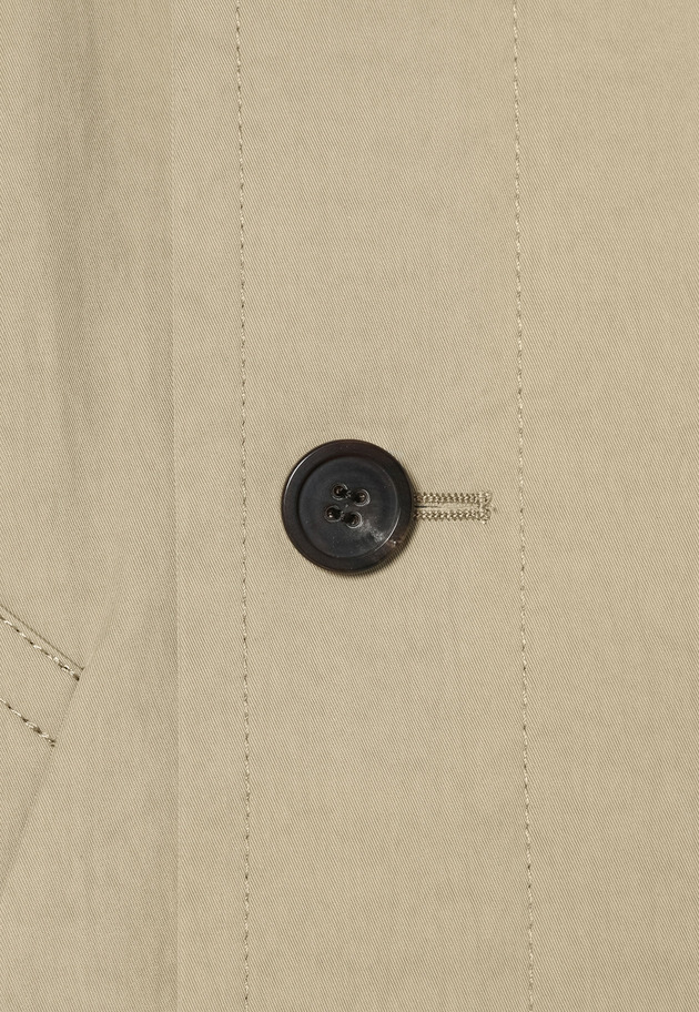 GABARDINE PEPLUM SHORT COAT / ギャバジンペプラムショートコート 詳細画像 Beige 11