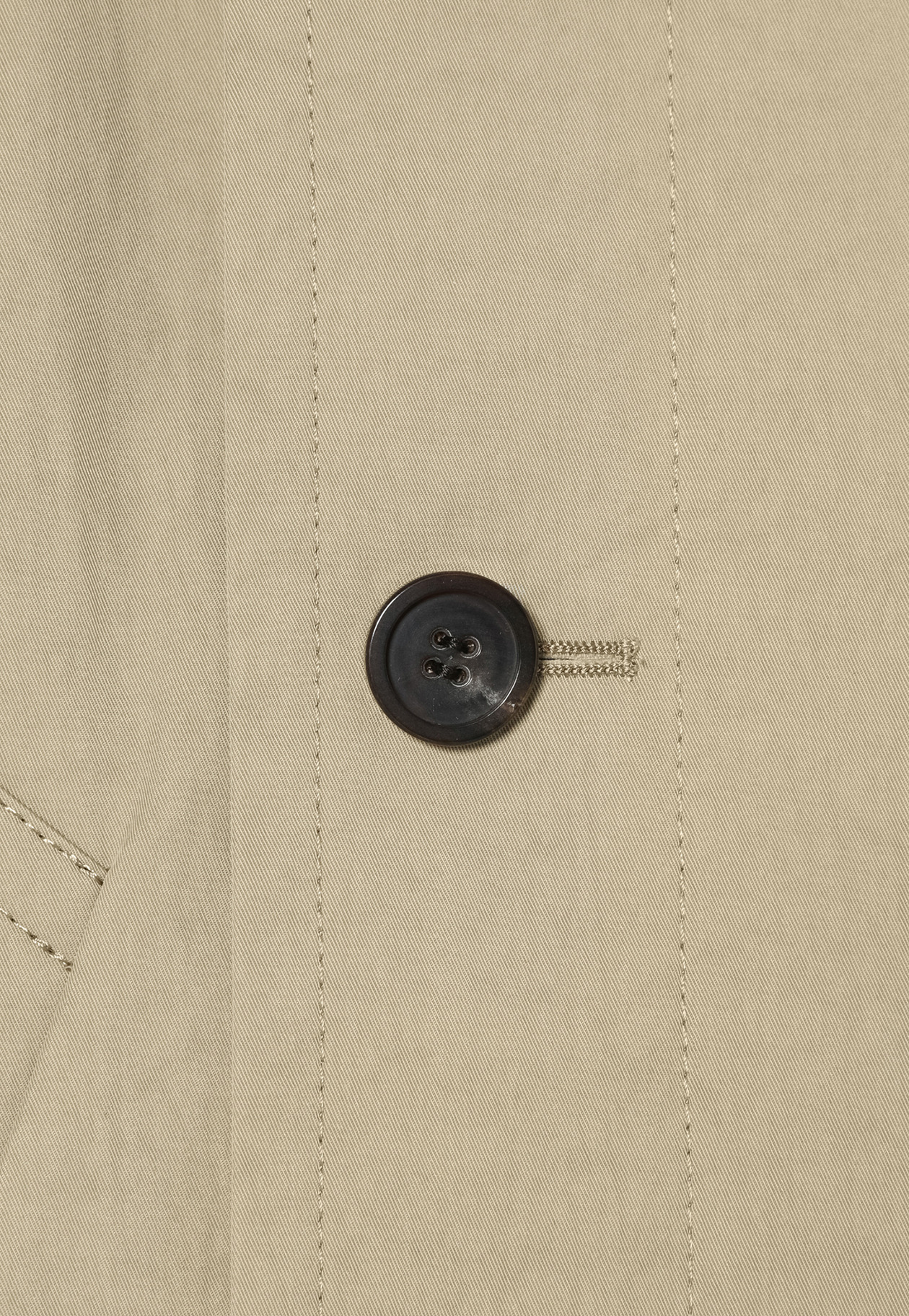 GABARDINE PEPLUM SHORT COAT / ギャバジンペプラムショートコート 詳細画像 Beige 11