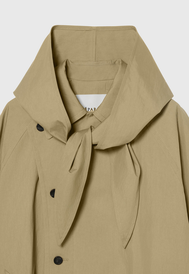 GABARDINE BALMACAAN COAT / ギャバジンバルマカーンコート 詳細画像 Beige 14