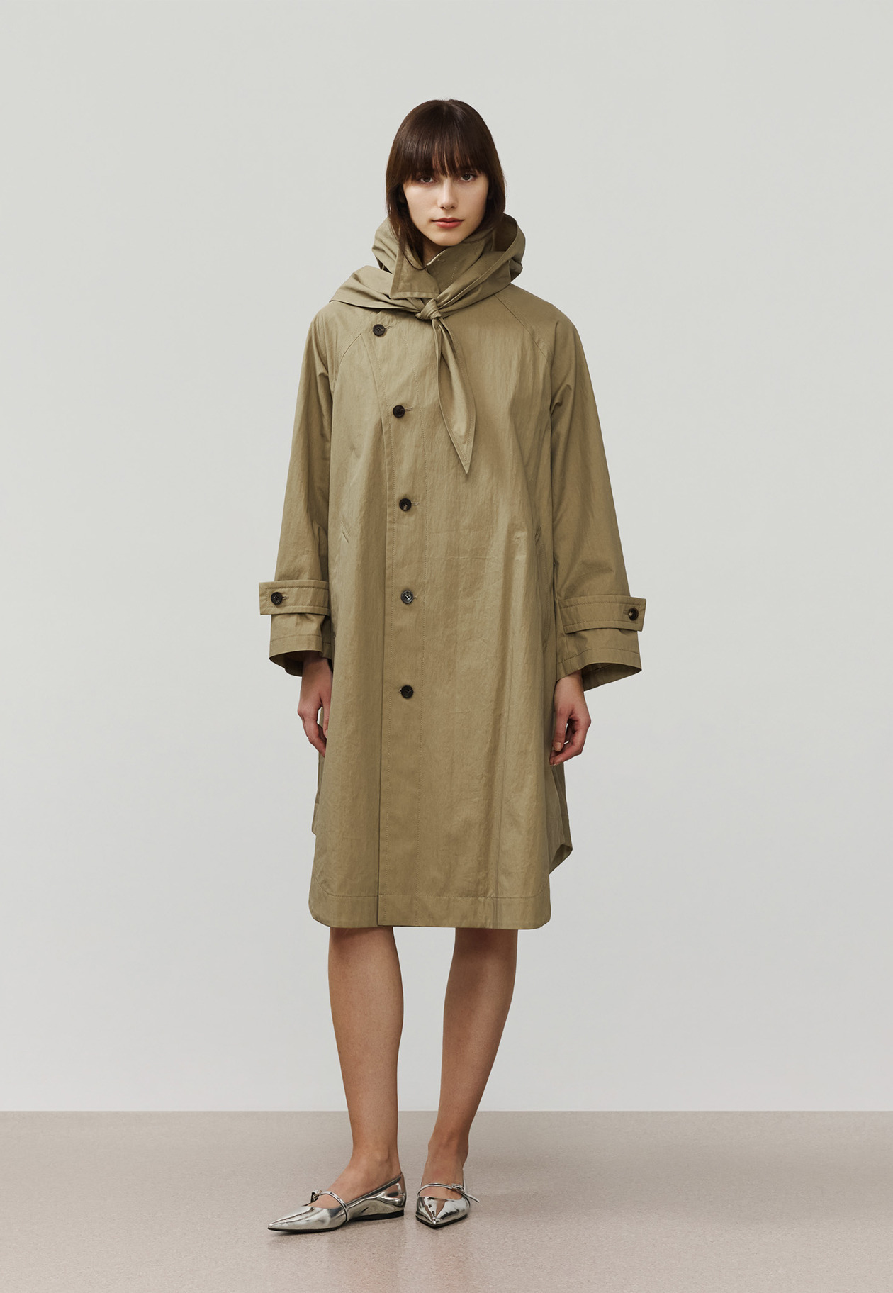 GABARDINE BALMACAAN COAT / ギャバジンバルマカーンコート 詳細画像 Beige 5