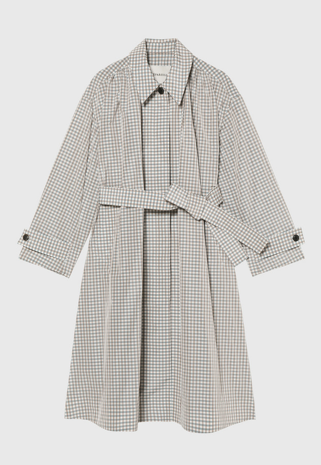 GINGHAM COAT / ギンガムコート 詳細画像 G.BE 4