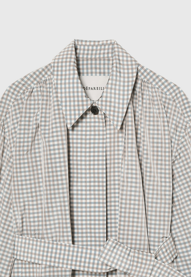 GINGHAM COAT / ギンガムコート 詳細画像 G.BE 8