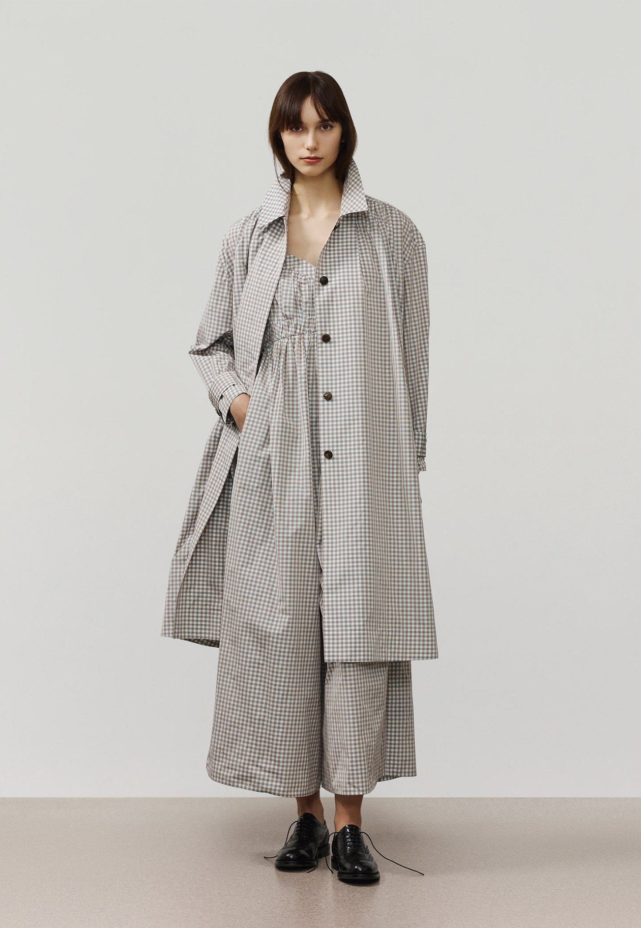 GINGHAM COAT / ギンガムコート 詳細画像 G.BE 1