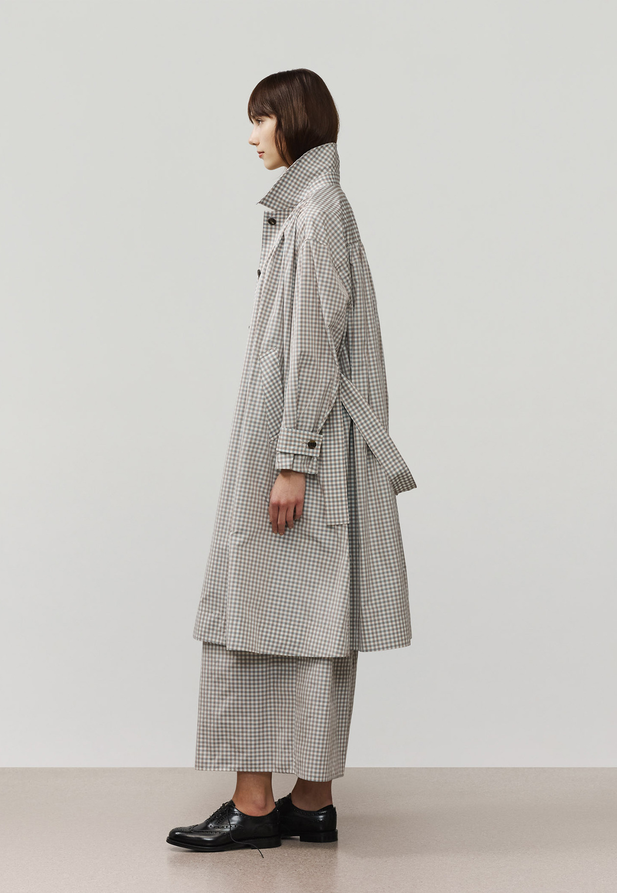 GINGHAM COAT / ギンガムコート 詳細画像 G.BE 2