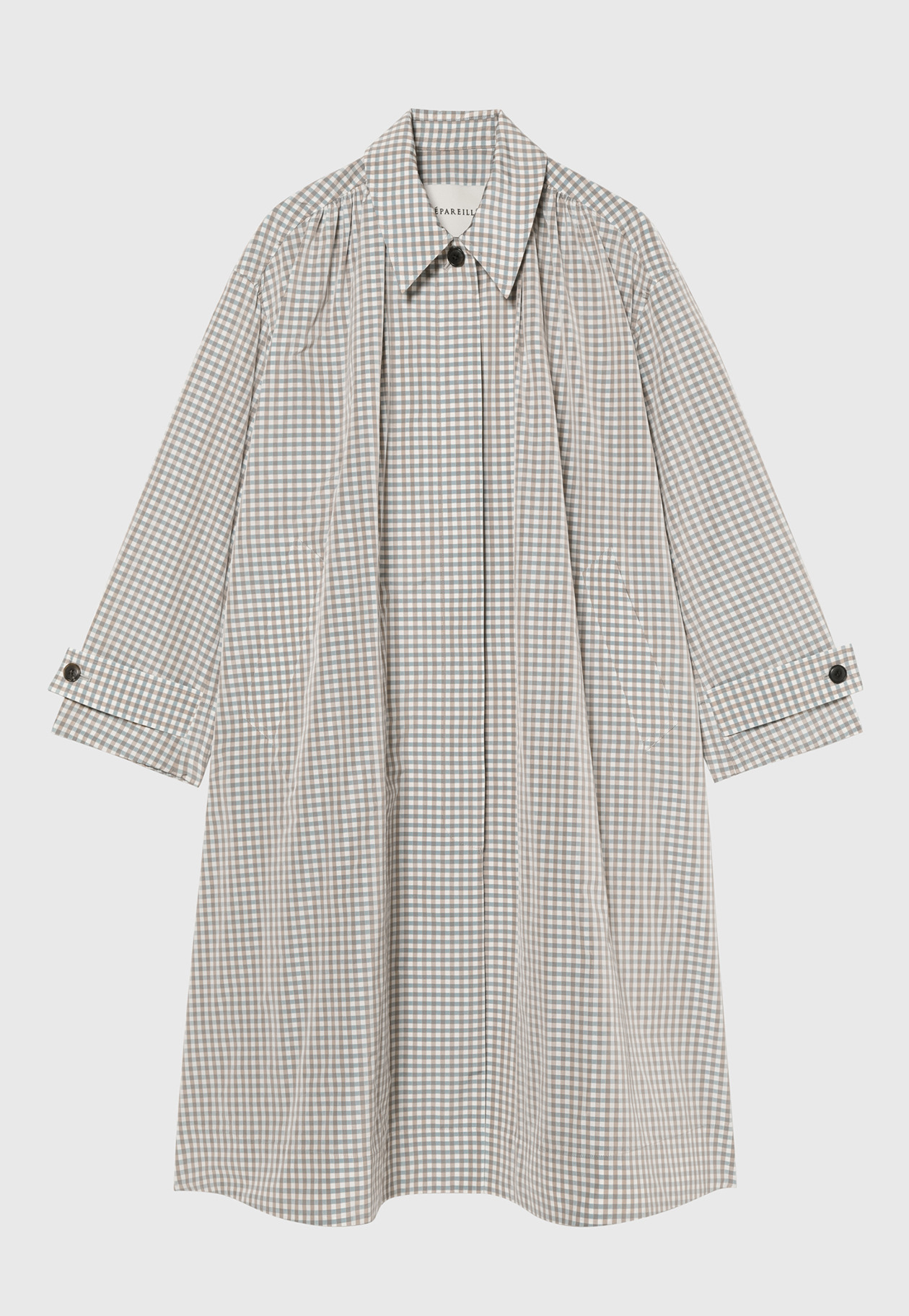 GINGHAM COAT / ギンガムコート 詳細画像 G.BE 6