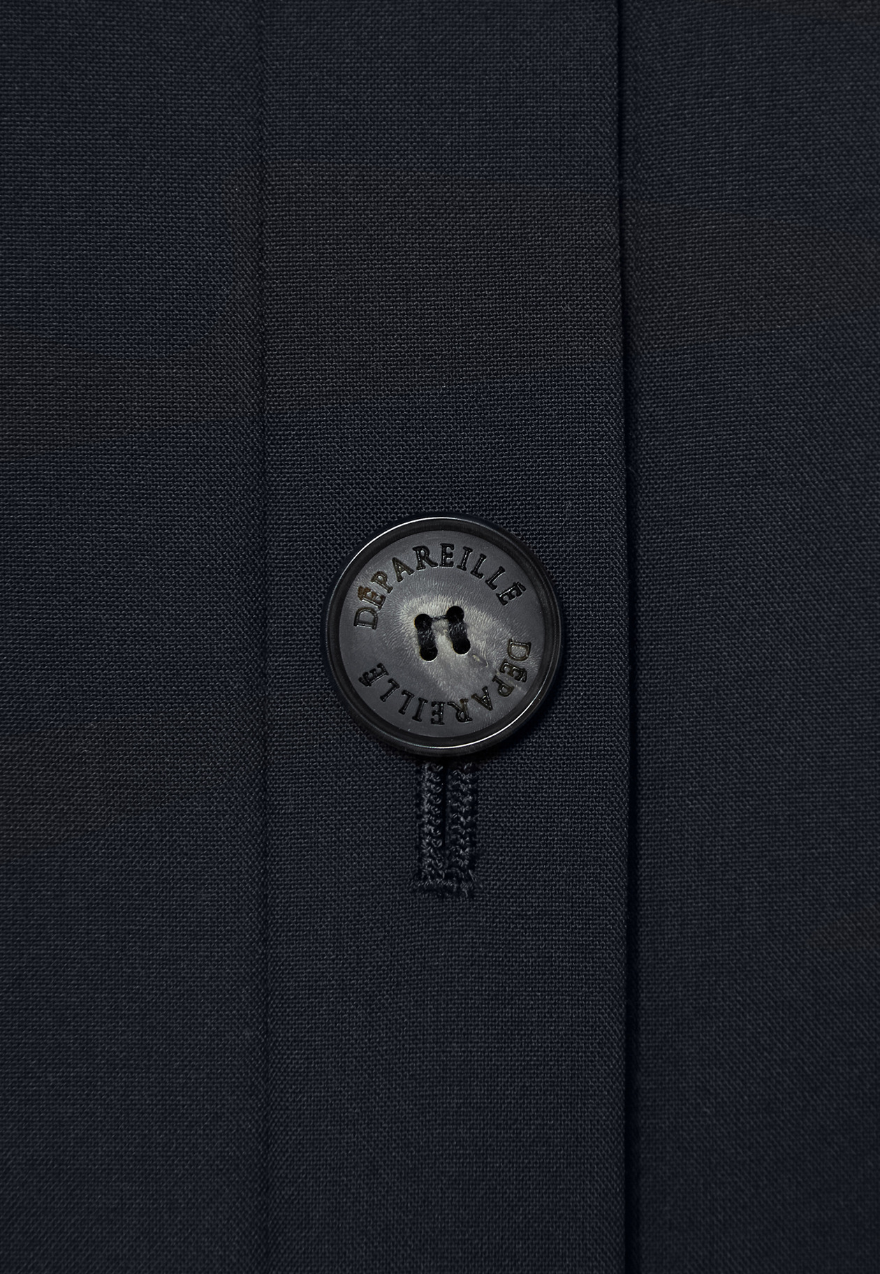 TROPICAL WOOL BLOUSE JACKET / トロピカルウールブラウスジャケット 詳細画像 Navy 9