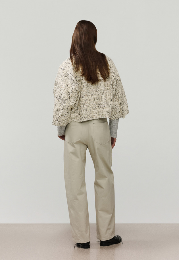 CHECK TWEED JACKET / チェックツィードジャケット 詳細画像 Beige 3