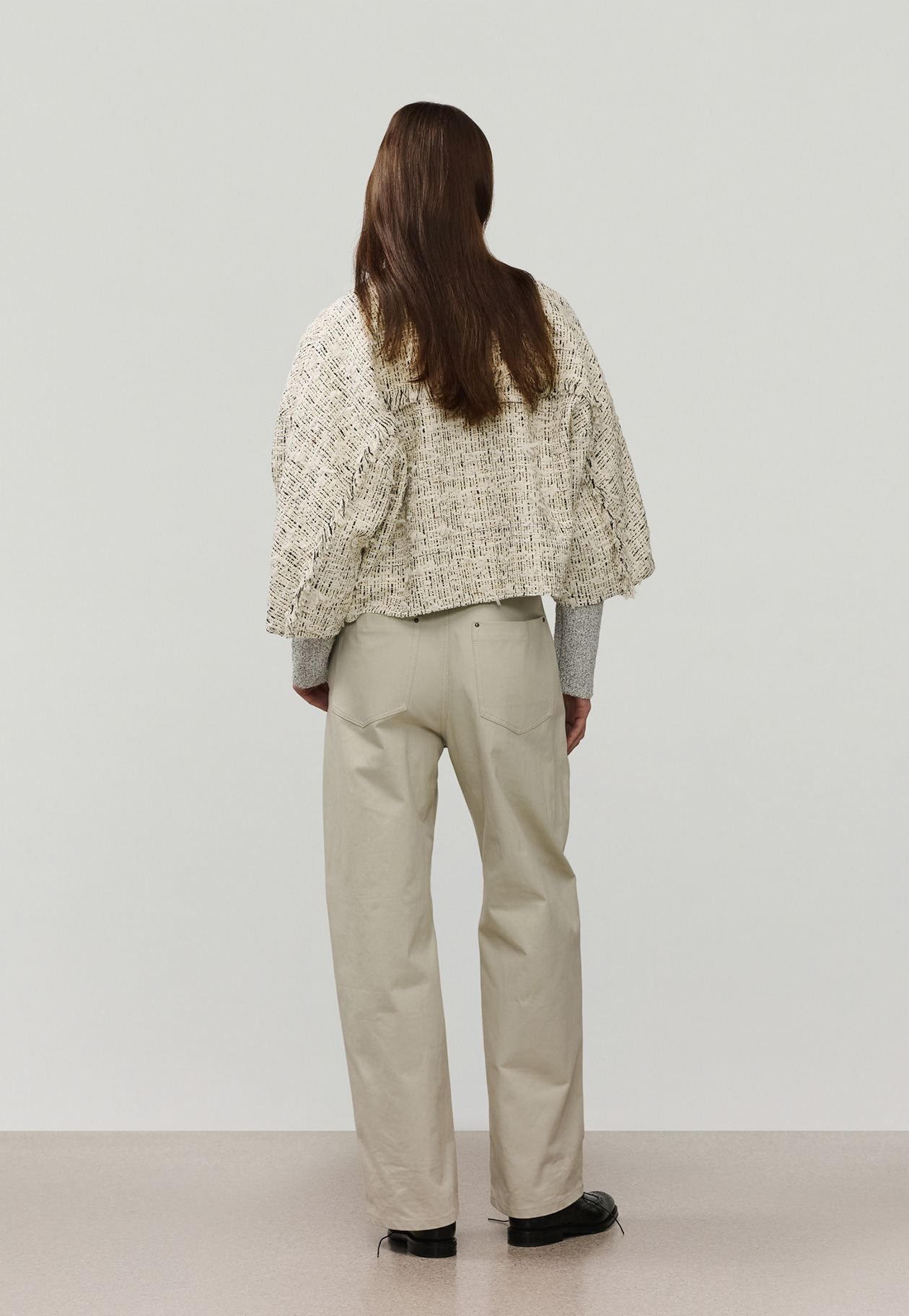 CHECK TWEED JACKET / チェックツィードジャケット 詳細画像 Beige 3