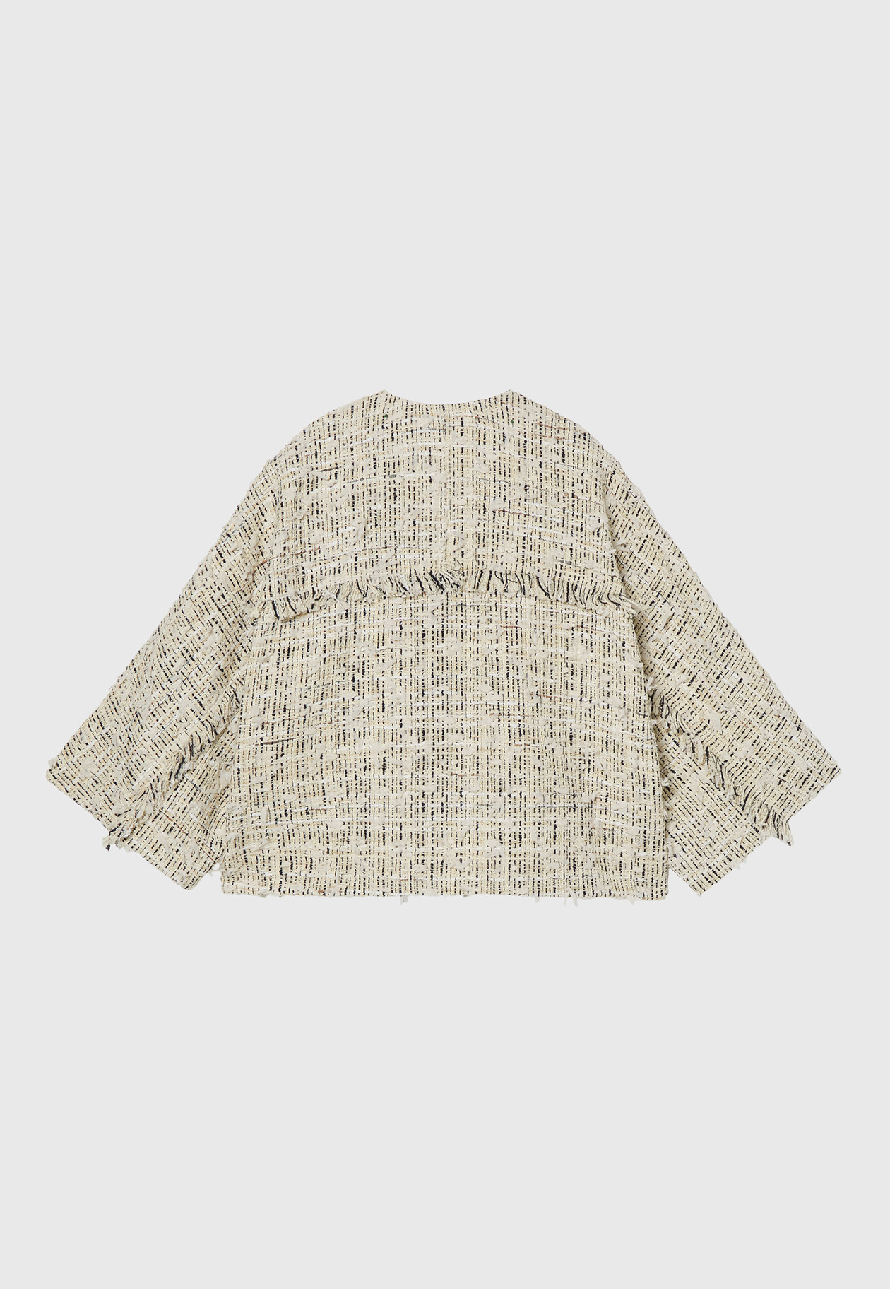 CHECK TWEED JACKET / チェックツィードジャケット 詳細画像 Beige 5