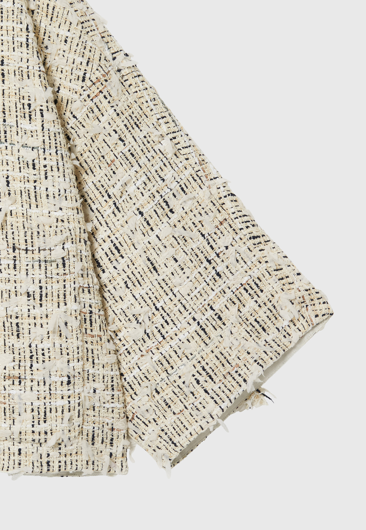 CHECK TWEED JACKET / チェックツィードジャケット 詳細画像 Beige 7