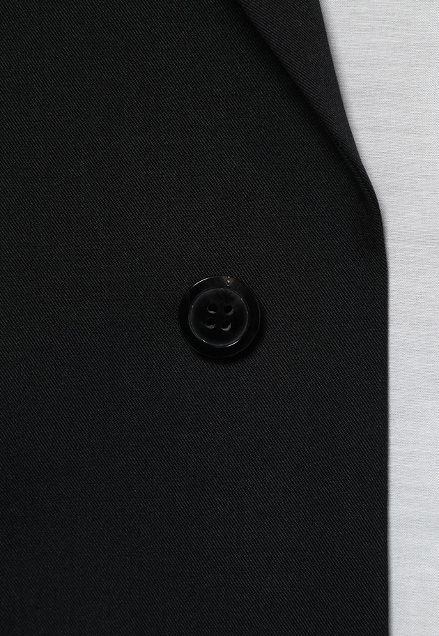 WOOL NYLON GABARDINE JACKET / ウールナイロンギャバジンジャケット 詳細画像 Black 2