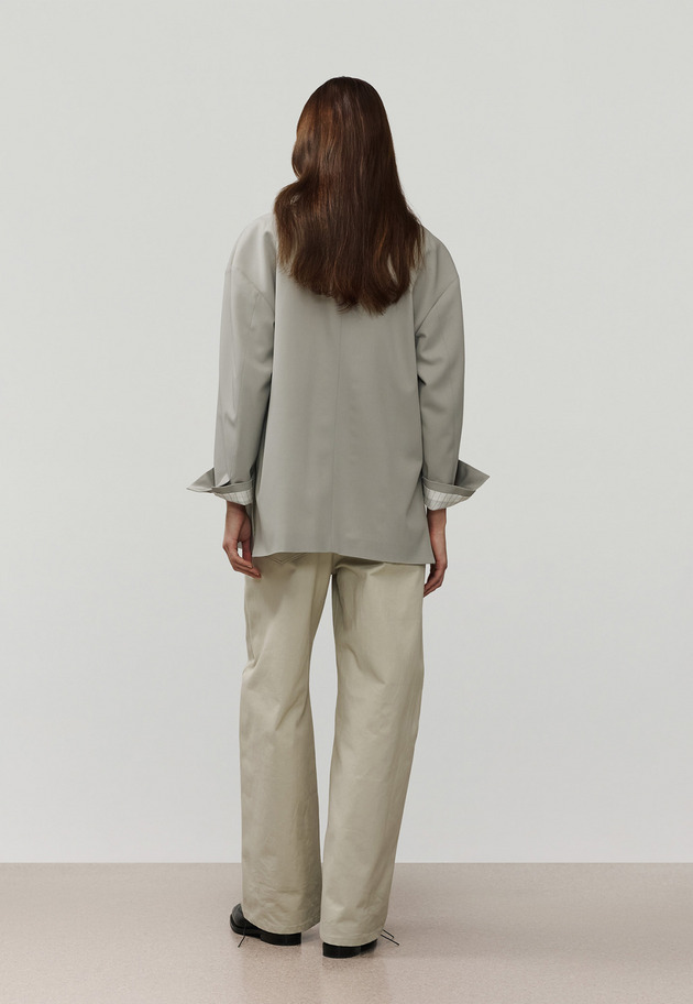 WOOL NYLON GABARDINE JACKET / ウールナイロンギャバジンジャケット 詳細画像 G.BE 3