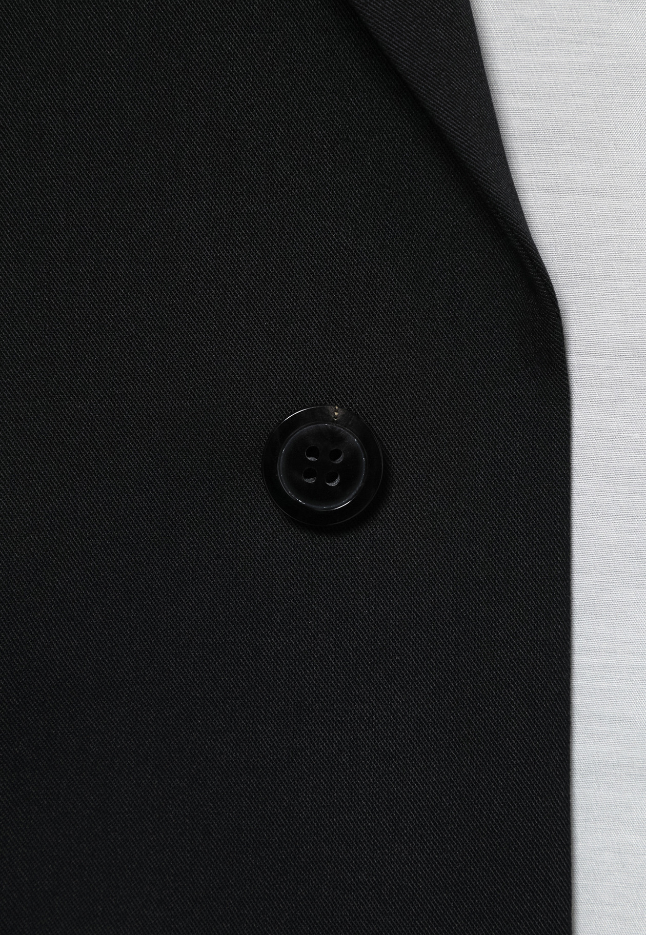 WOOL NYLON GABARDINE JACKET / ウールナイロンギャバジンジャケット 詳細画像 Black 2