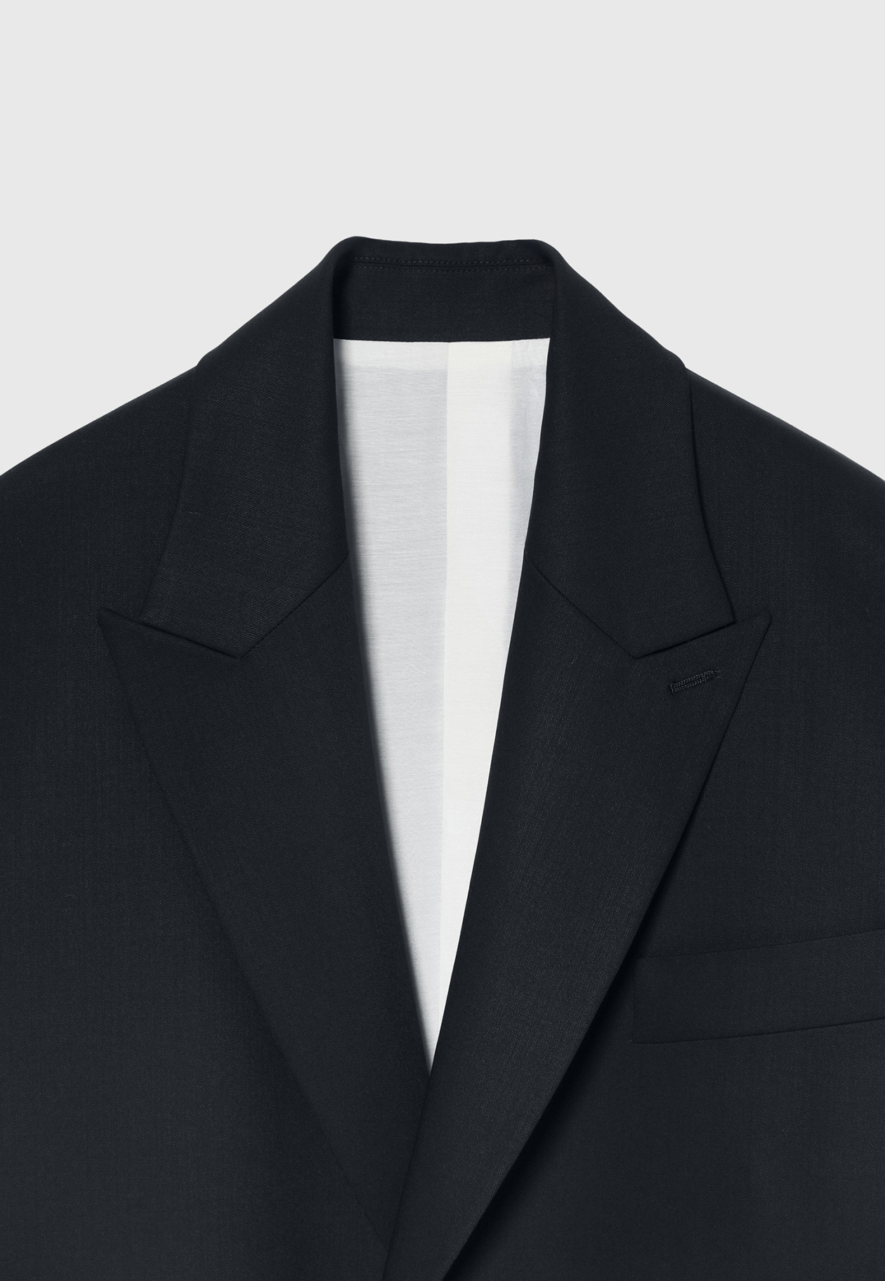 WOOL NYLON GABARDINE JACKET / ウールナイロンギャバジンジャケット 詳細画像 Navy 6