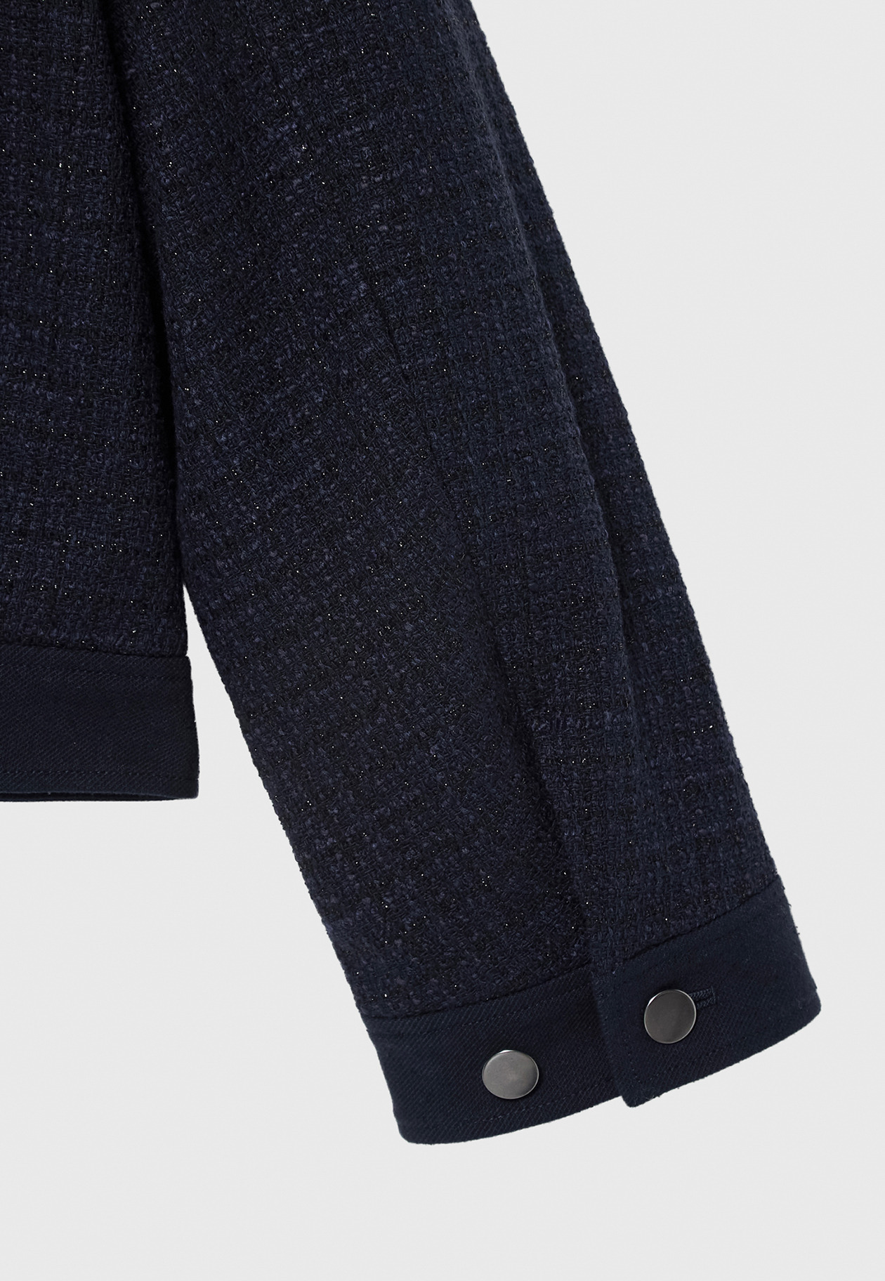 COTTON TWEED JACKET / コットンツィードジャケット 詳細画像 Navy 8