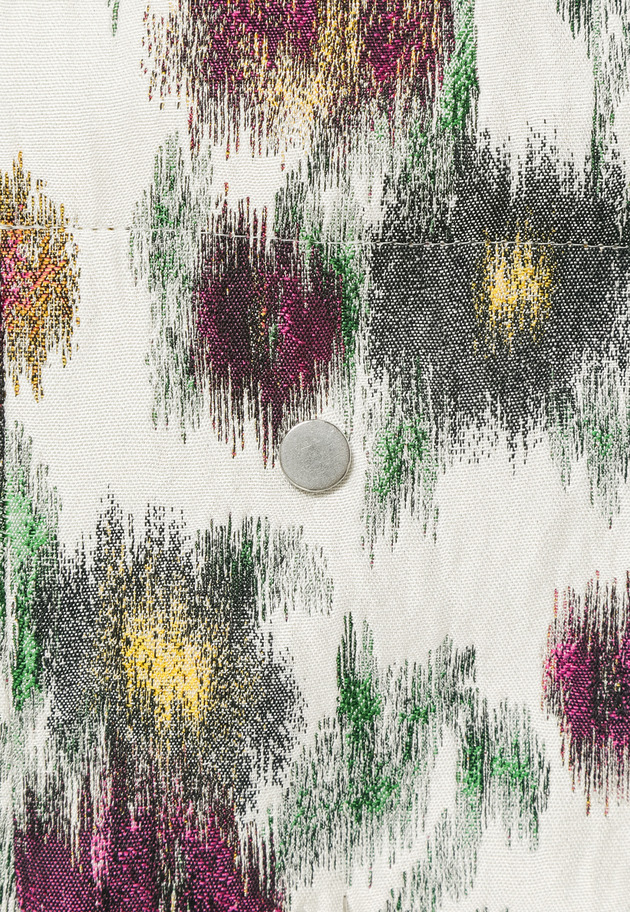 FLOWER JACQUARD JACKET / フラワージャガードジャケット 詳細画像 White 10