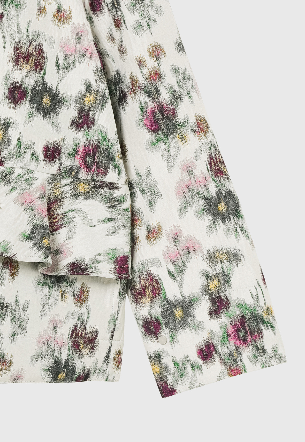 FLOWER JACQUARD JACKET / フラワージャガードジャケット 詳細画像 White 7