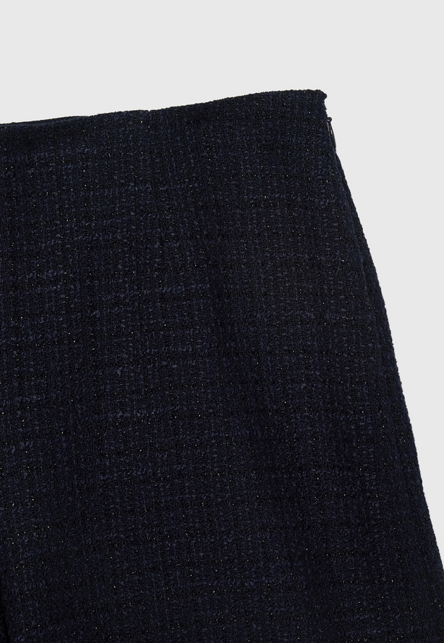 COTTON TWEED WIDE PANTS / コットンツィードワイドパンツ 詳細画像 Navy 4