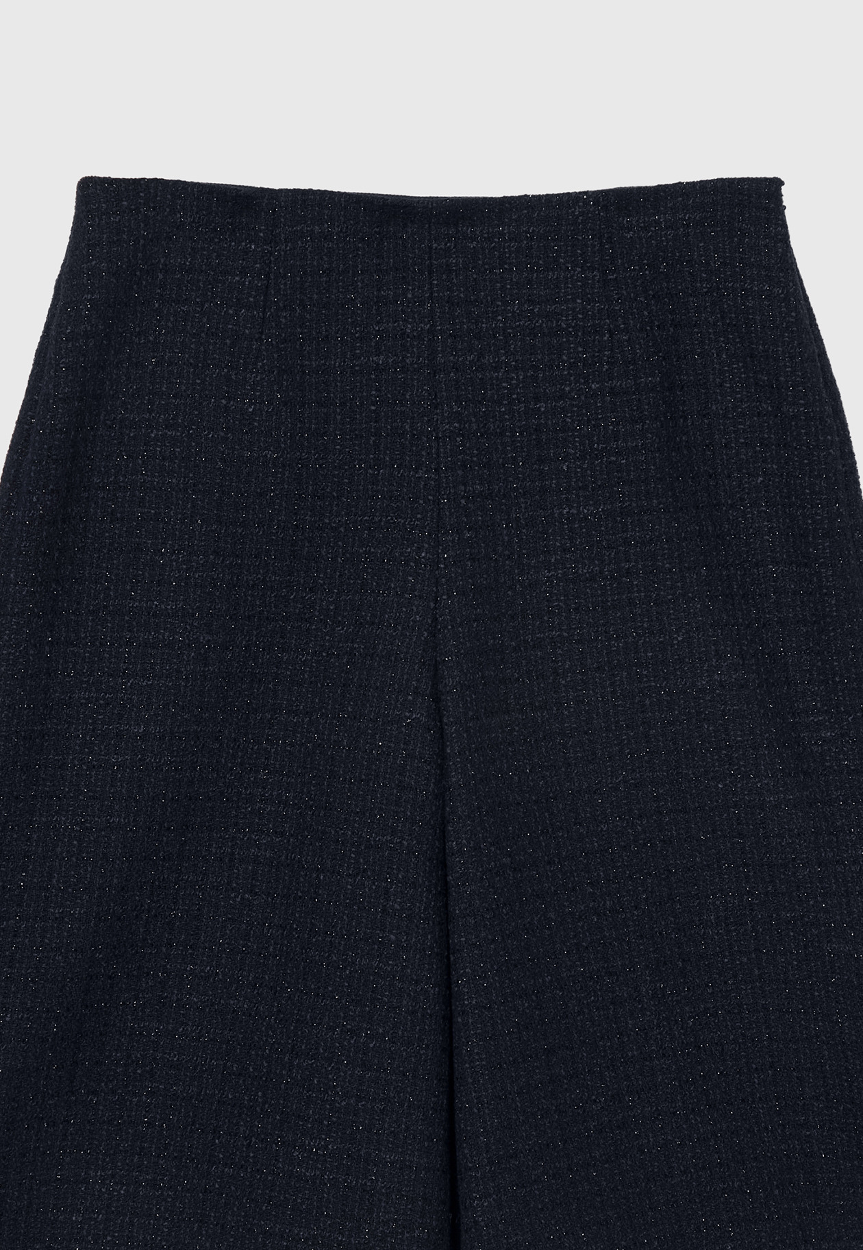 COTTON TWEED WIDE PANTS / コットンツィードワイドパンツ 詳細画像 Navy 3