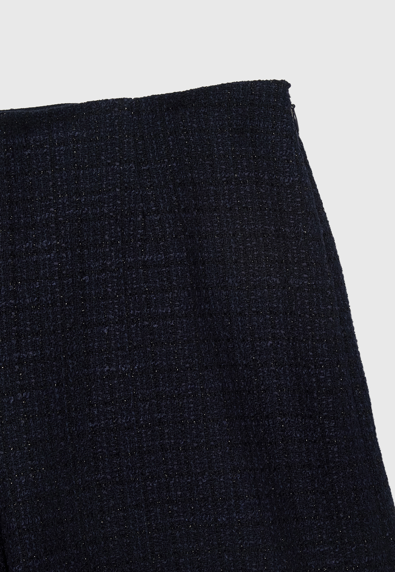 COTTON TWEED WIDE PANTS / コットンツィードワイドパンツ 詳細画像 Navy 4