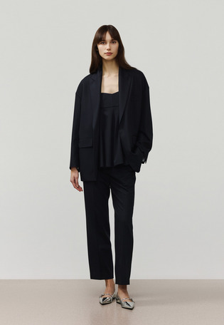 WOOL NYLON GABARDINE PANTS / ウールナイロンギャバジンパンツ