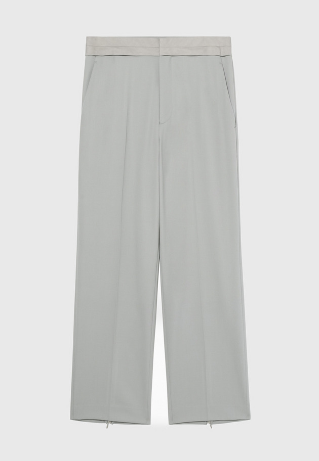 WOOL NYLON GABARDINE PANTS / ウールナイロンギャバジンパンツ 詳細画像 G.BE 1